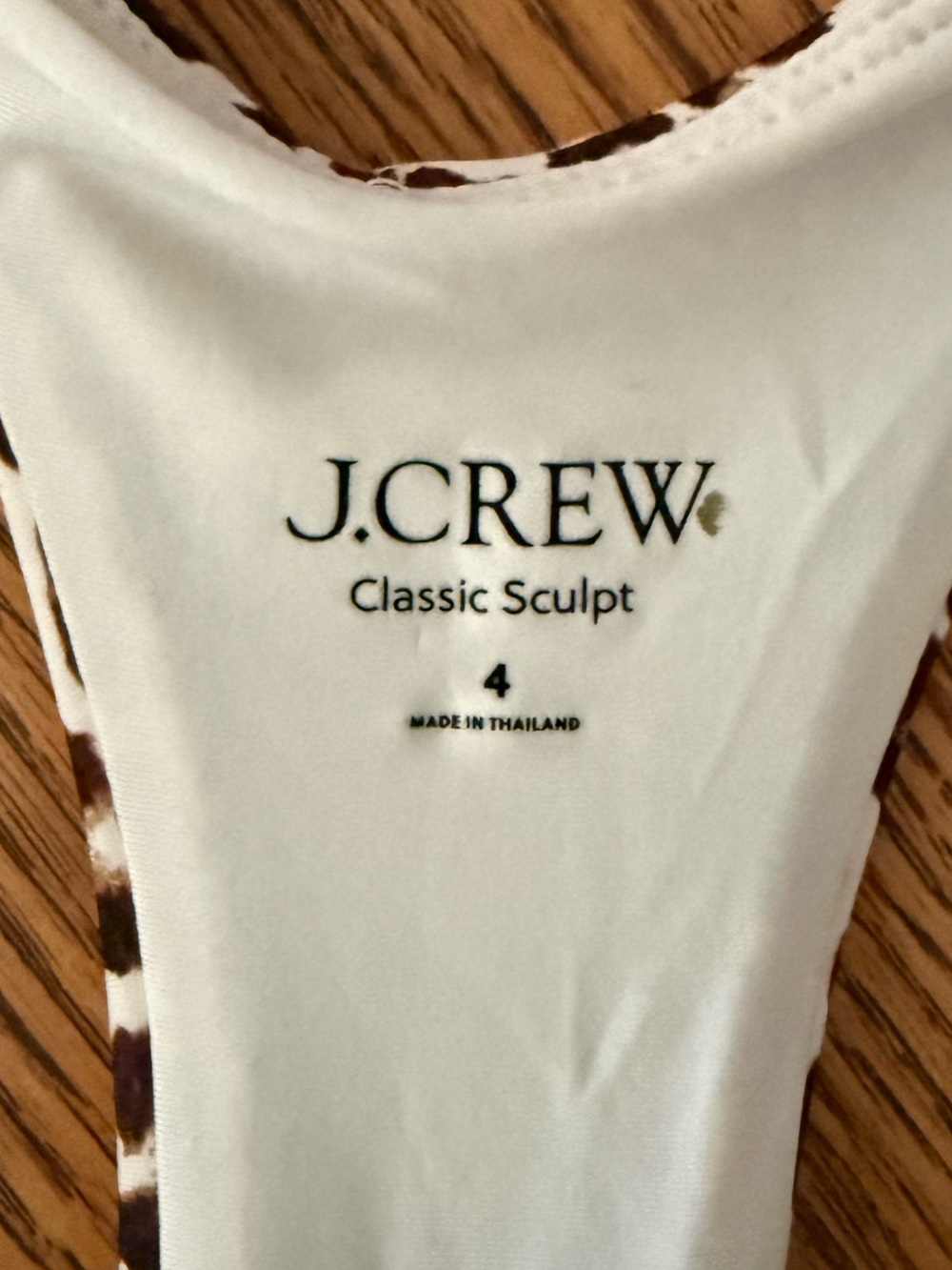 J. CREW Gail One Piece Swimsuit - Natural - Picture 5 of 8